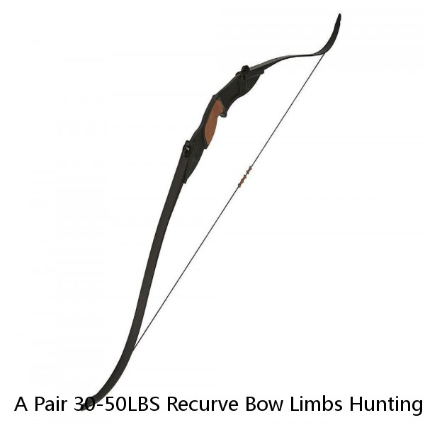 A Pair 30-50LBS Recurve Bow Limbs Hunting Archery For JUNXING F177/F179 Bow DIY