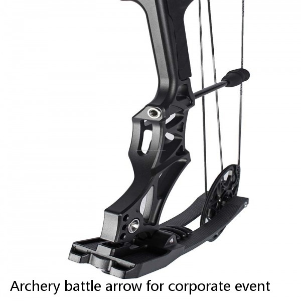 Archery battle arrow for corporate event