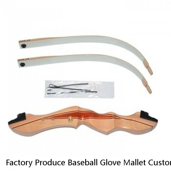 Factory Produce Baseball Glove Mallet Customized Maple Wood Mallet