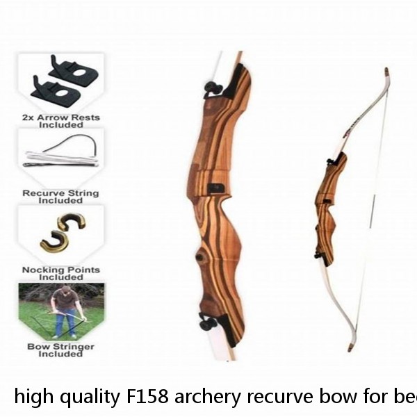 high quality F158 archery recurve bow for beginner shooting