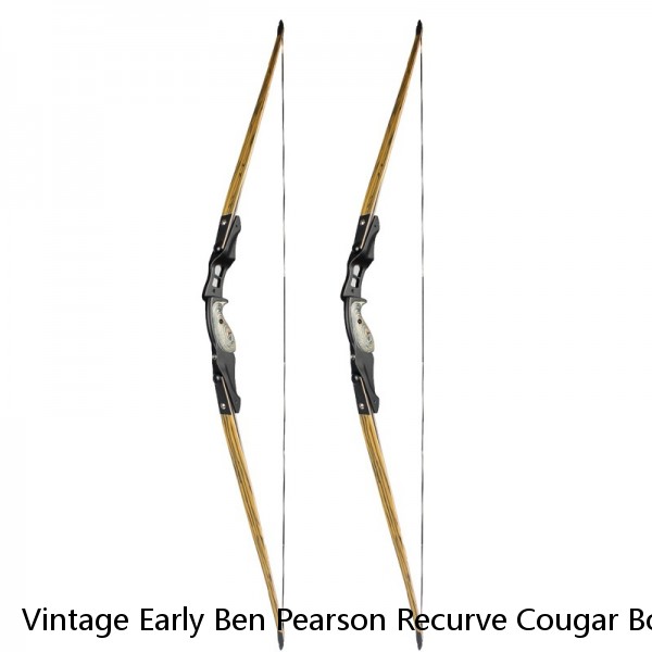 Vintage Early Ben Pearson Recurve Cougar Bow 964 ? dual shelf