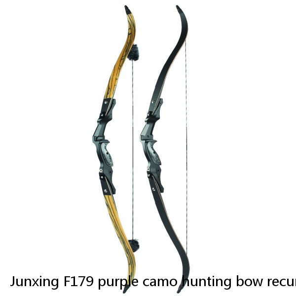 Junxing F179 purple camo hunting bow recurve bow