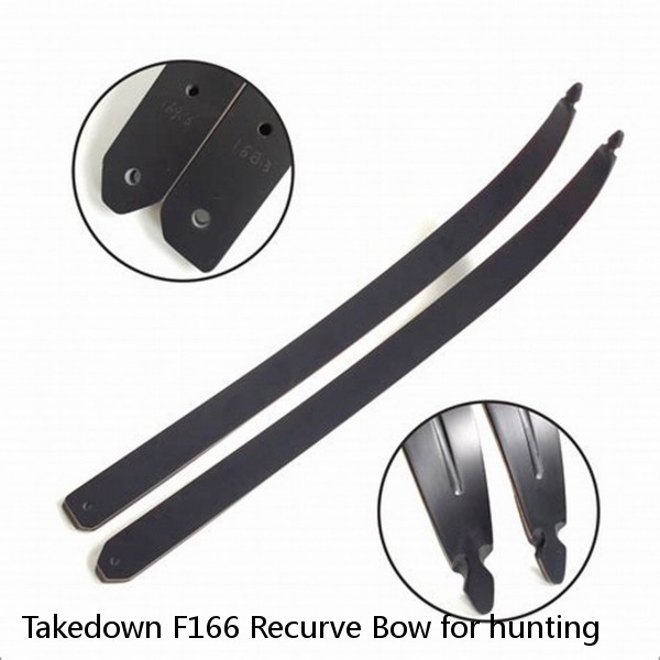 Takedown F166 Recurve Bow for hunting
