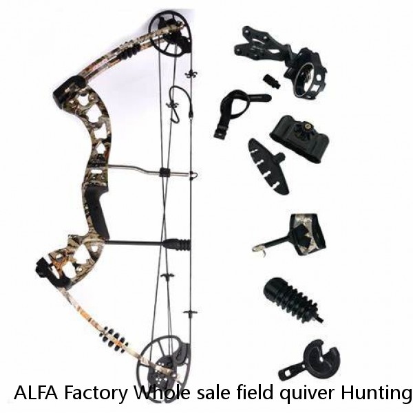 ALFA Factory Whole sale field quiver Hunting archery arrow quiver with nylon belt