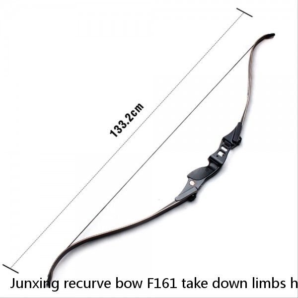 Junxing recurve bow F161 take down limbs hunting recurve bow hot sale