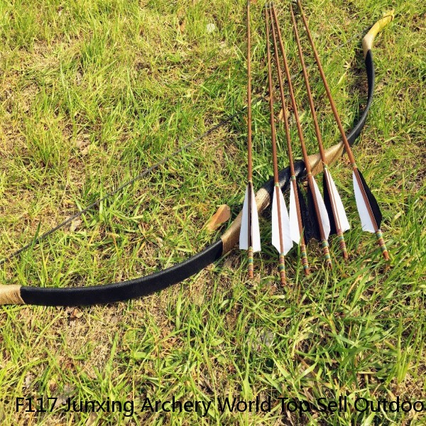 F117 Junxing Archery World Top Sell Outdoor Game Limbs and Riser Recurve Bow Set