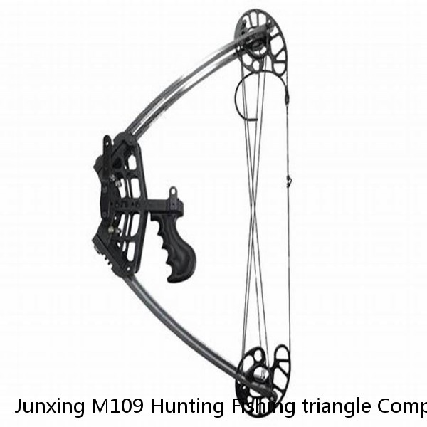 Junxing M109 Hunting Fishing triangle Compound Bow Set for shooting