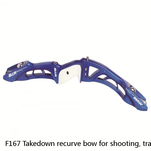 F167 Takedown recurve bow for shooting, training bow, bogens