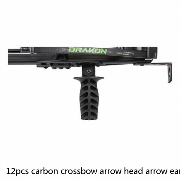 12pcs carbon crossbow arrow head arrow earrings ID4.2mm spine length31'' Straightness0.001 Real Feather Hunting Arrows